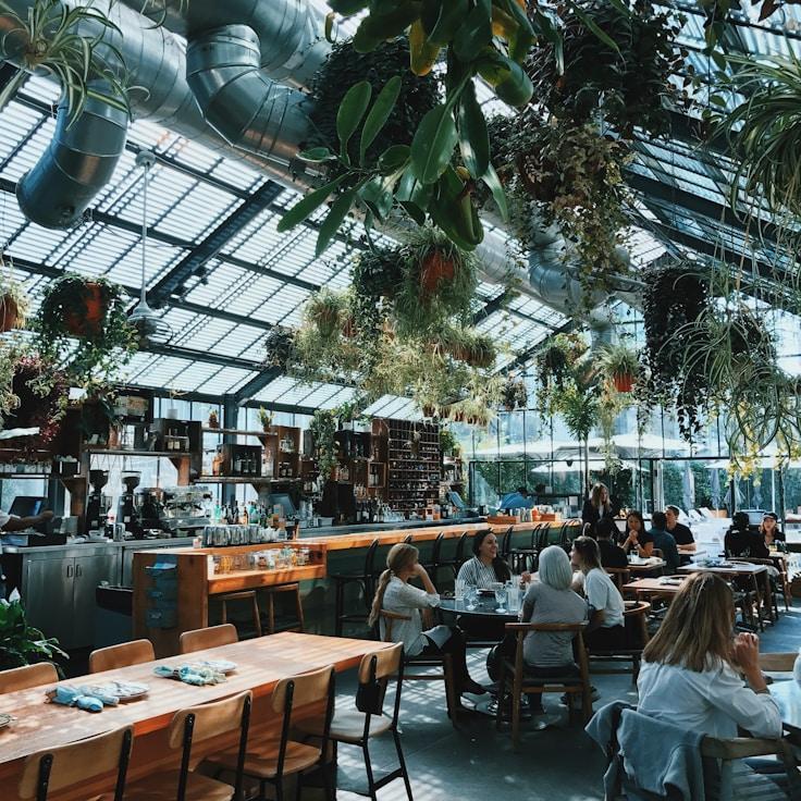 Shared dining and family-style food on a table